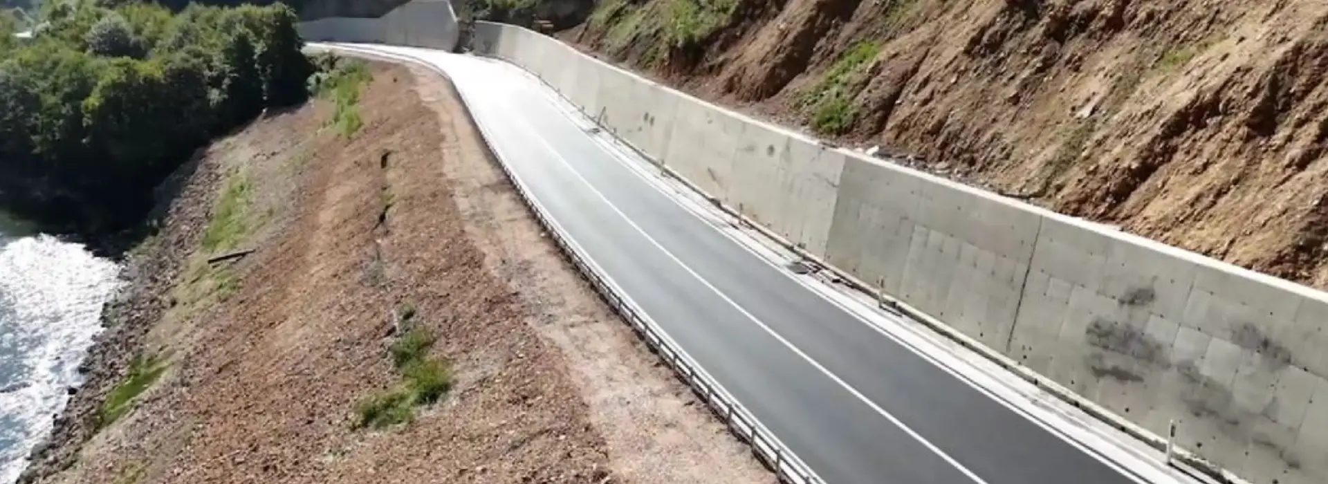Geotechnics Projects & Consulting | GPC Podgorica | Završena je sanacija klizišta u Dobrakovu, na dionici Barski most – Bijelo Polje.