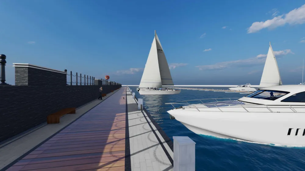Revizija projekta Marine i lukobrana u Rafailovićima