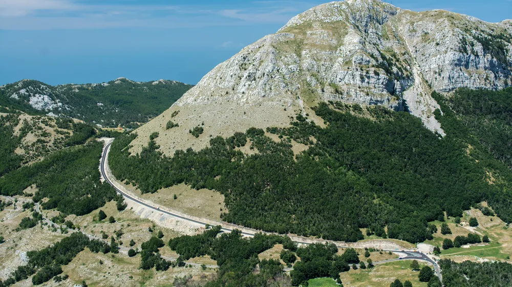 Supervisione tecnica sulla ricostruzione della strada regionale Krstač – Ivanova Korita, lunghezza L=9,0 km, Cetinje