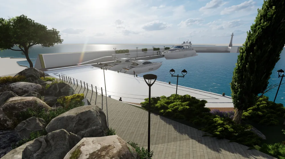Supervisione tecnica sulla costruzione della spiaggia e dell’approdo a Dobra Luka, Luštica