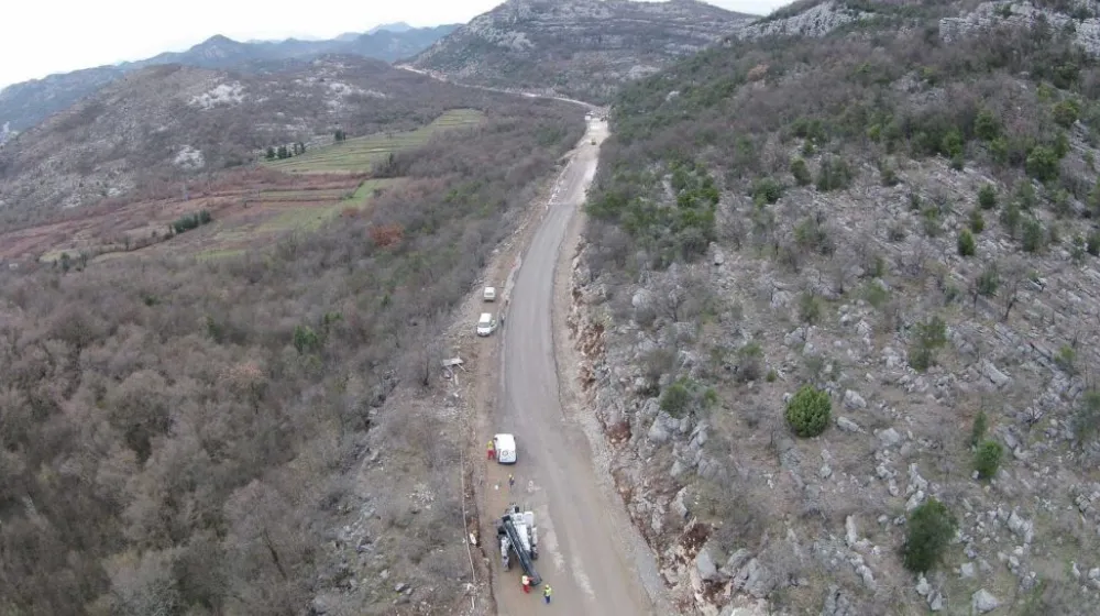 Supervisione tecnica dei lavori di ricostruzione della strada magistrale M-2 Podgorica – Cetinje – Budva, tratto Meterizi – Ulići, L = 6,5 km.