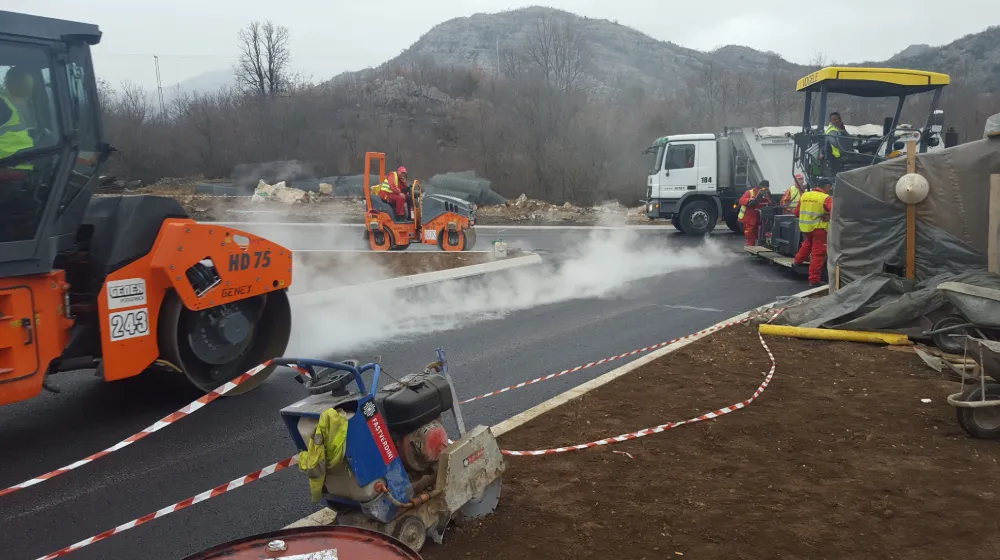 Supervisione tecnica dei lavori di ricostruzione della strada magistrale M-2 Podgorica – Cetinje – Budva, tratto Meterizi – Ulići, L = 6,5 km.