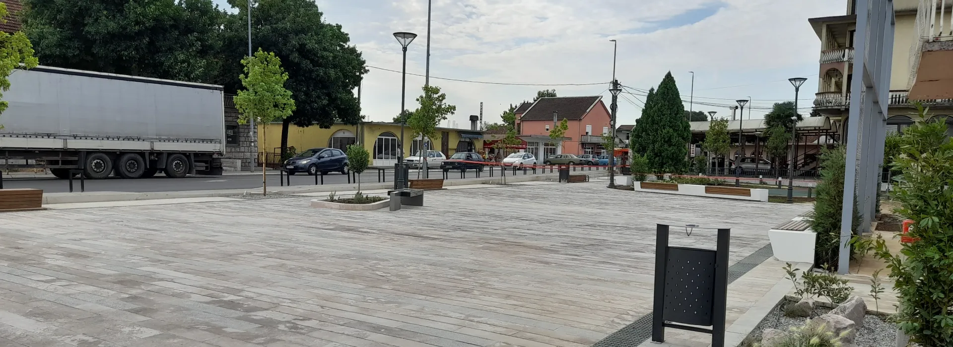 Геотехнические проекты и консалтинг | GPC Подгорица | Профессиональный контроль работ по благоустройству площади в Anovi, Golubovci.